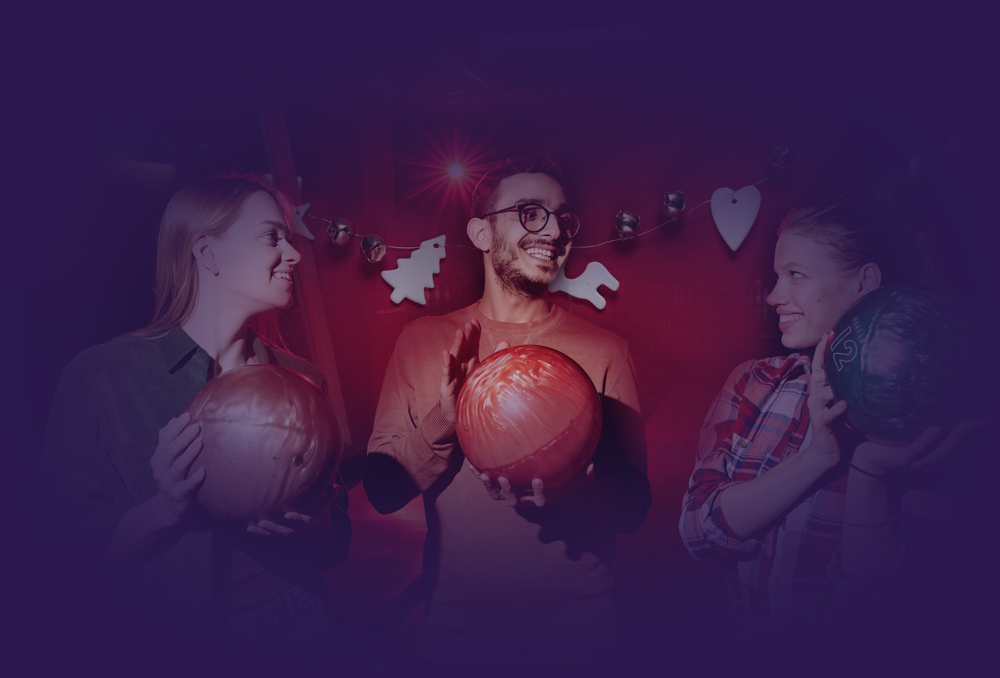 Weihnachtsfeier bei Vegas Bowling
